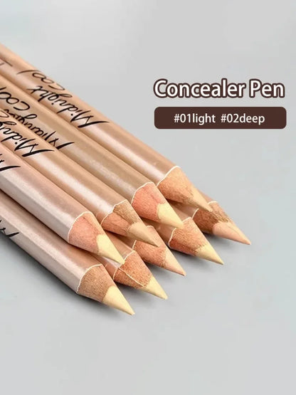 Concealer Pen for Eyebrows & Dark Circles — Waterproof Spot Corrector & Eyebrow Tattoo Design Tool