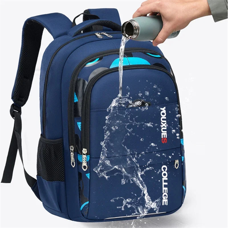 Kids Waterproof School Backpack | New Children’s Primary Schoolbag for Boys & Teenagers