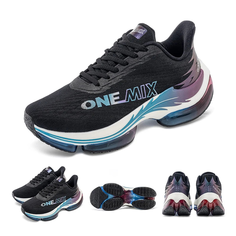 ONEMIX Women's Air Cushion Running Shoes - Lightweight Breathable Mesh Sneakers for Outdoor & Fitness
