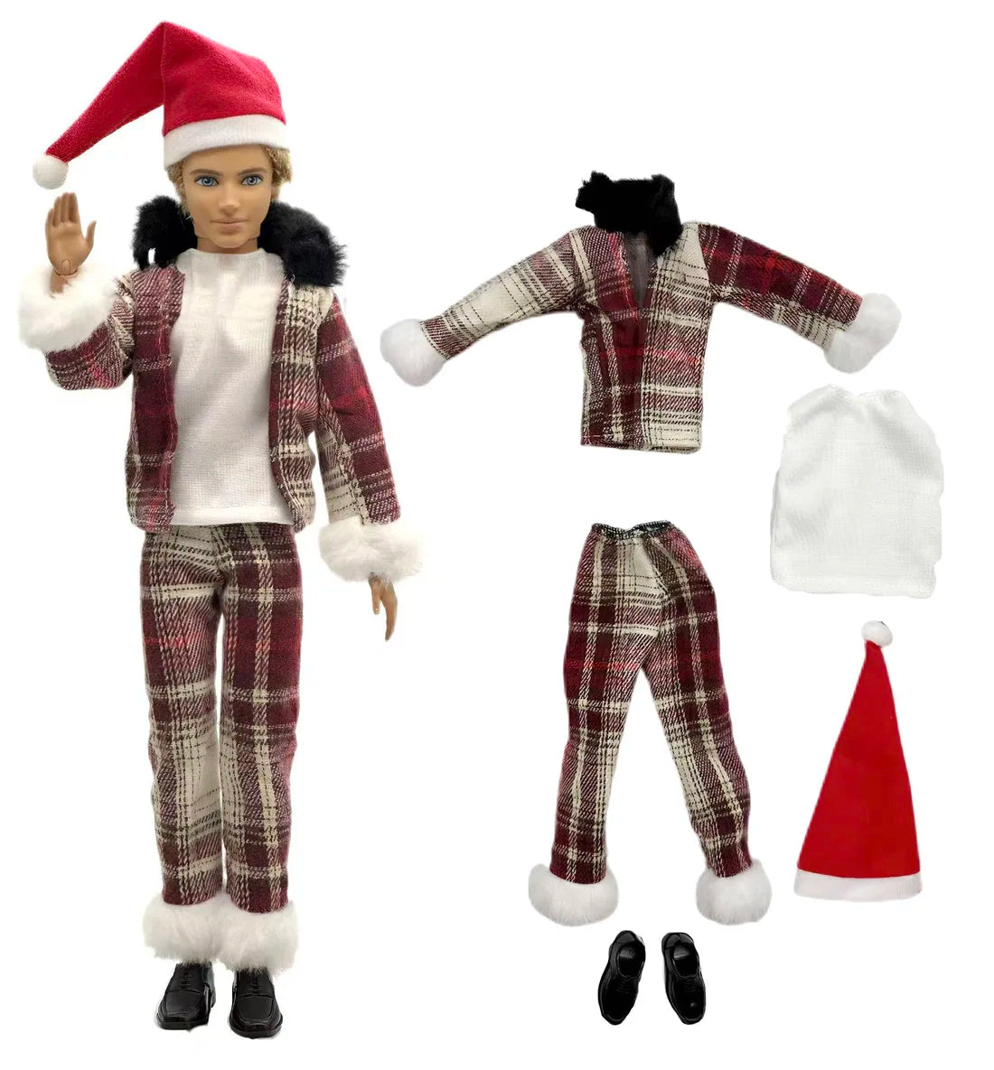 Handmade Ken Doll Clothes — Casual Wear Suit for 12" (30cm) Ken Dolls, Perfect Kids Gift