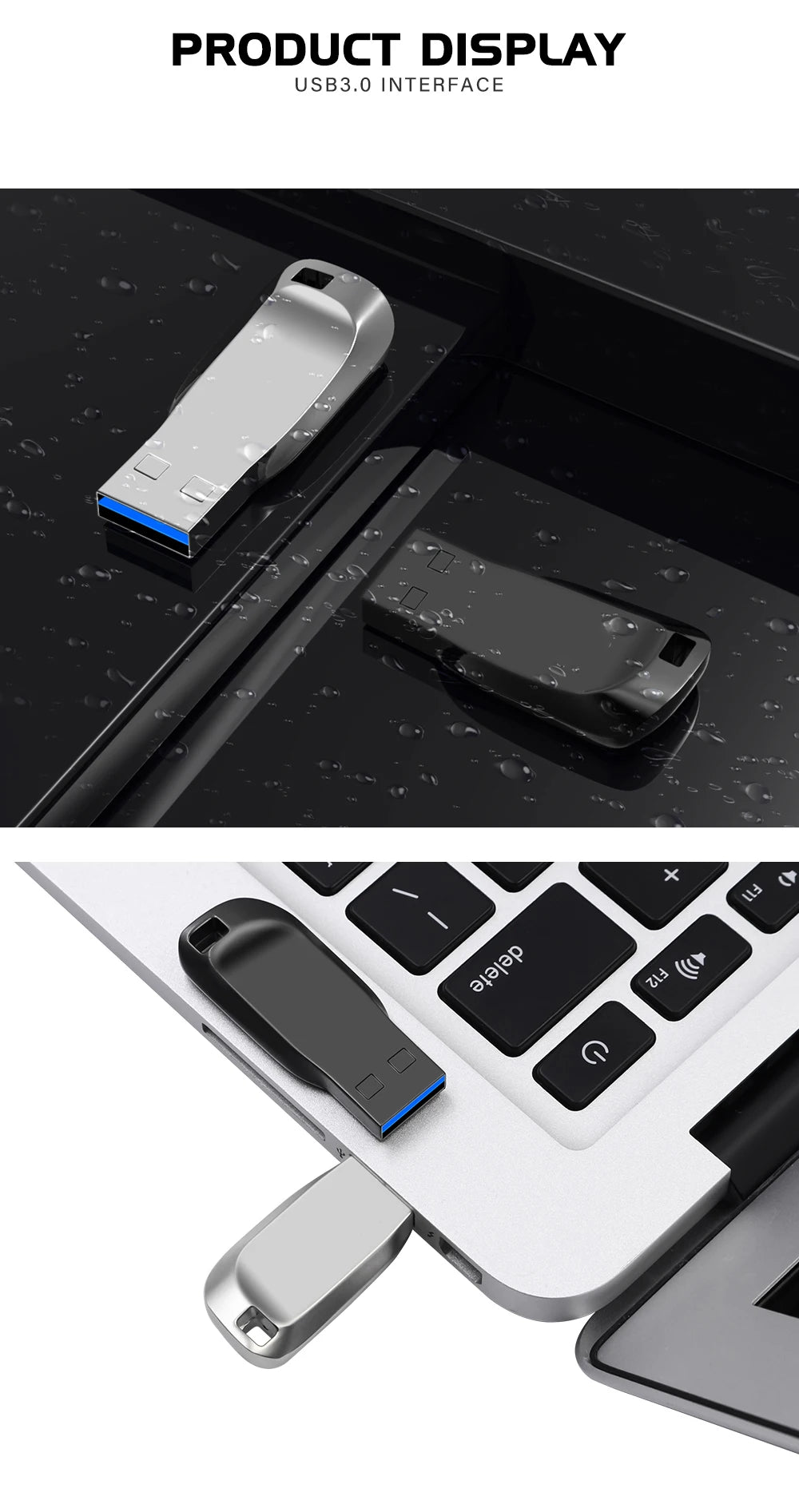 High-Speed USB 3.0 Flash Drive – 16GB to 128GB Pen Drive Memory Stick