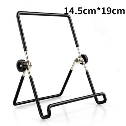 Universal Metal Tablet Holder Stand – Foldable Adjustable Desk Mount for Samsung Galaxy Tab S9, S8, Tablets & Phones Flexible Support Bracket