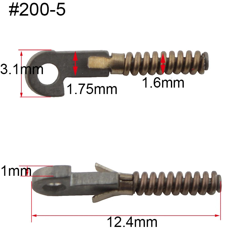 100pcs Glasses Spring Insert Hinges – Eyeglasses Repair & Replacement Accessories