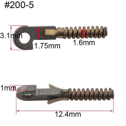 100pcs Glasses Spring Insert Hinges – Eyeglasses Repair & Replacement Accessories