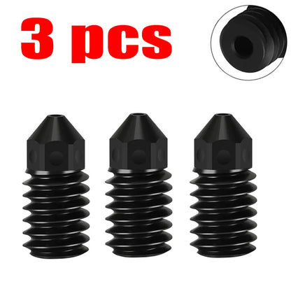 Hotend Kit for Bambu Lab A1/A1 Mini – 0.2/0.4/0.6/0.8mm Hardened Steel Nozzle 3D Printer Accessory