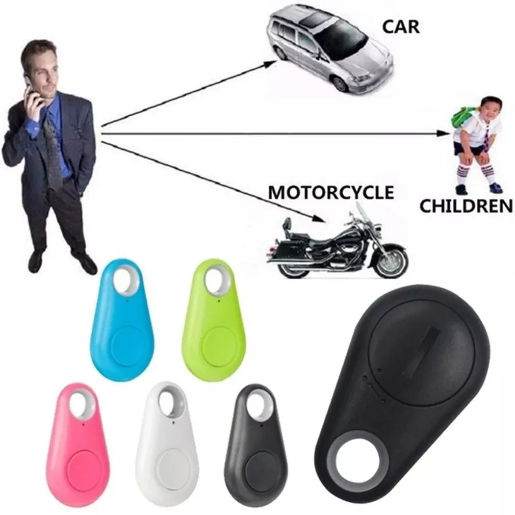 Mini Fashion Smart Dog Pet Bluetooth 4.0 GPS Tracker - Anti-Lost Alarm Tag, Wireless Key Finder Locator for Child, Bag, Wallet