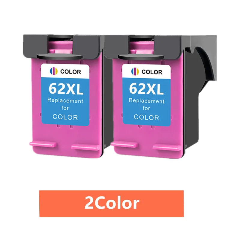 HP 62XL Compatible Ink Cartridge Replacement – High Yield Ink for HP Envy 5640 & OfficeJet 200, 5540, 5740, 5542, 7640 Printers