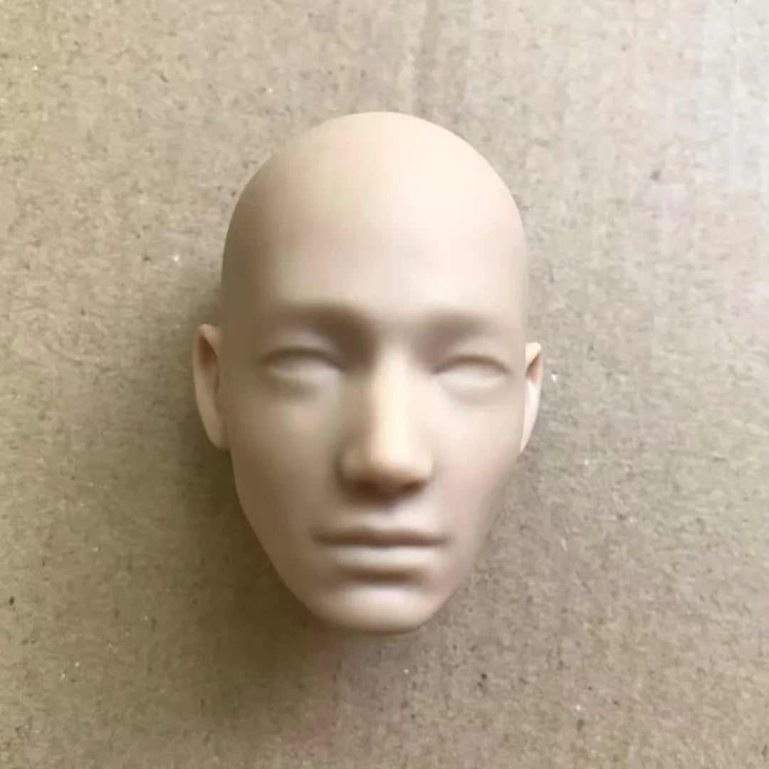 1/6 Male Doll Heads – DIY Ken Doll Parts for Beige Skin Dolls Accessories