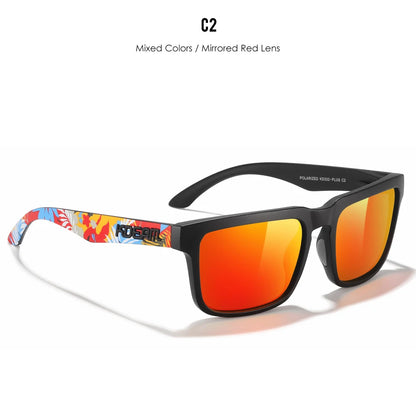 KDEAM Large Size Polarized Men’s Sunglasses – Photochromic Night Vision Oversized Fashion Shades for Men & Women, 154mm Width
