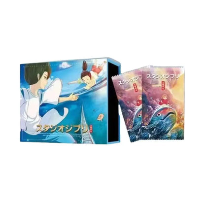 2026 Miyazaki Hayao Series Trading Card Booster Box – Complete Anime Card Set for Kids, Tabletop Hobby & Birthday Gift Collection