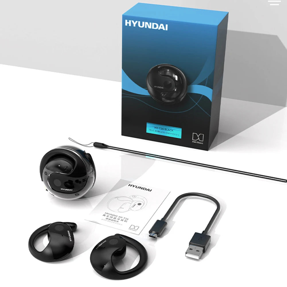 Language Translator Earbuds — Real-Time Translation Headphones, IPX5 Waterproof, Simultaneous Interpretation Wireless Earphones