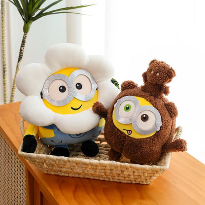 25cm Minions Plush Toy — Cute Bob & Stuart Soft Dolls, Movie Character Stuffed Toys, Christmas & Birthday Gifts for Kids