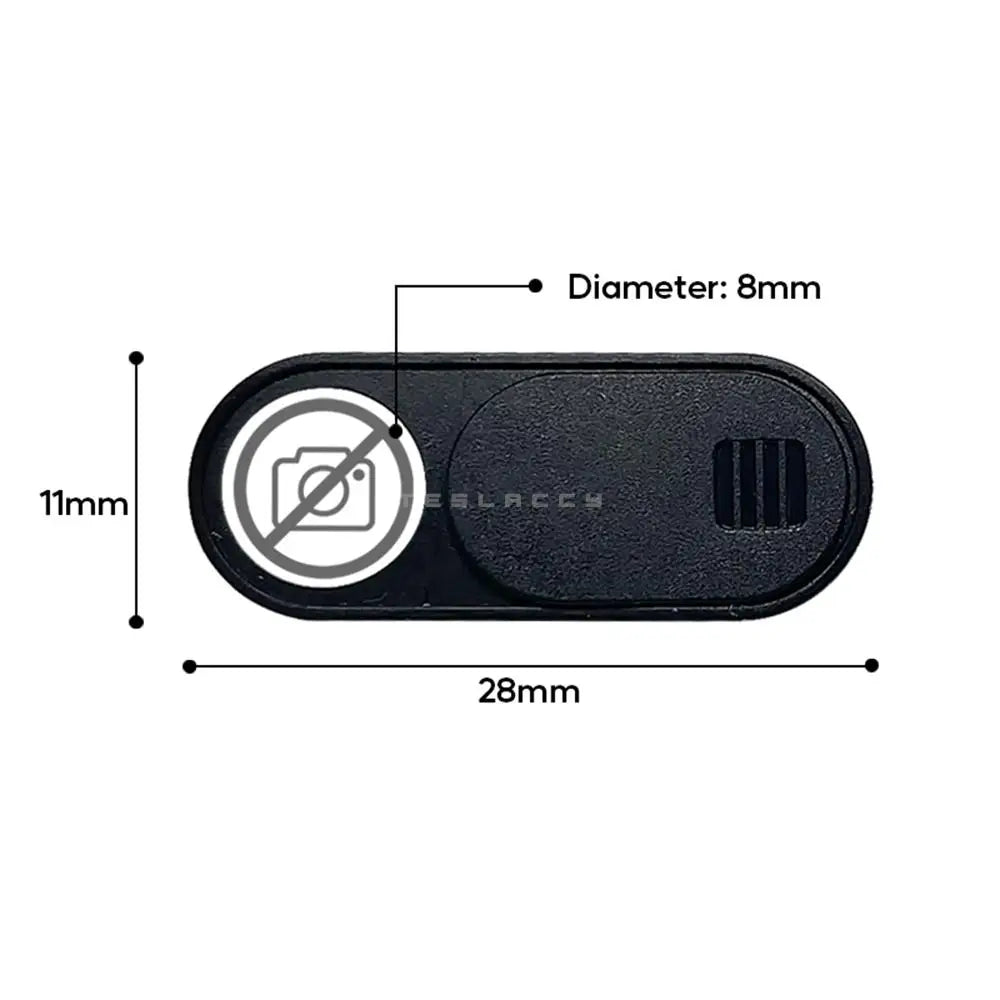 Car Camera Cover for Tesla Model 3 & Y (2024) – Webcam Slide Blocker Privacy Protector, 1/5 Pcs