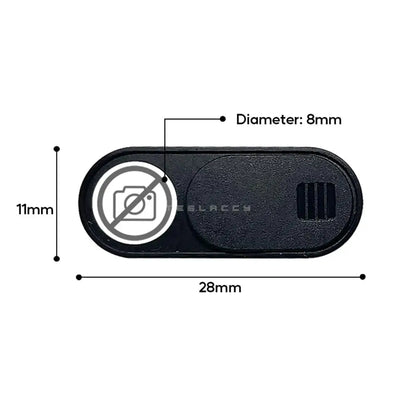 Car Camera Cover for Tesla Model 3 & Y (2024) – Webcam Slide Blocker Privacy Protector, 1/5 Pcs