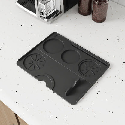 Coffee Machine Silicone Mat Tray | Drain Pad for Bar, Fruits, Vegetables, & Coffee Powder | Dining Table Insulation Protection