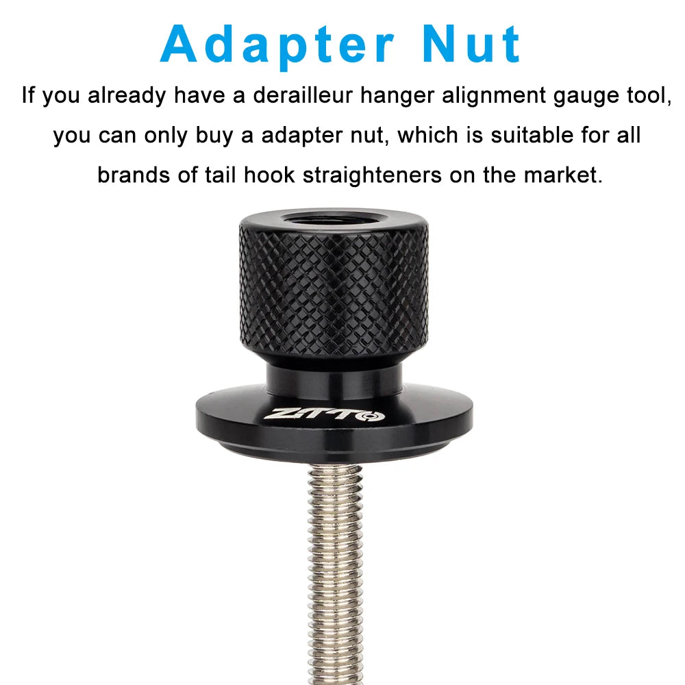 ZTTO Road Bike Shifter Height & Angle Adjustment Kit - Hand Shift Lever Measure Tool & Derailleur Hanger Alignment Gauge