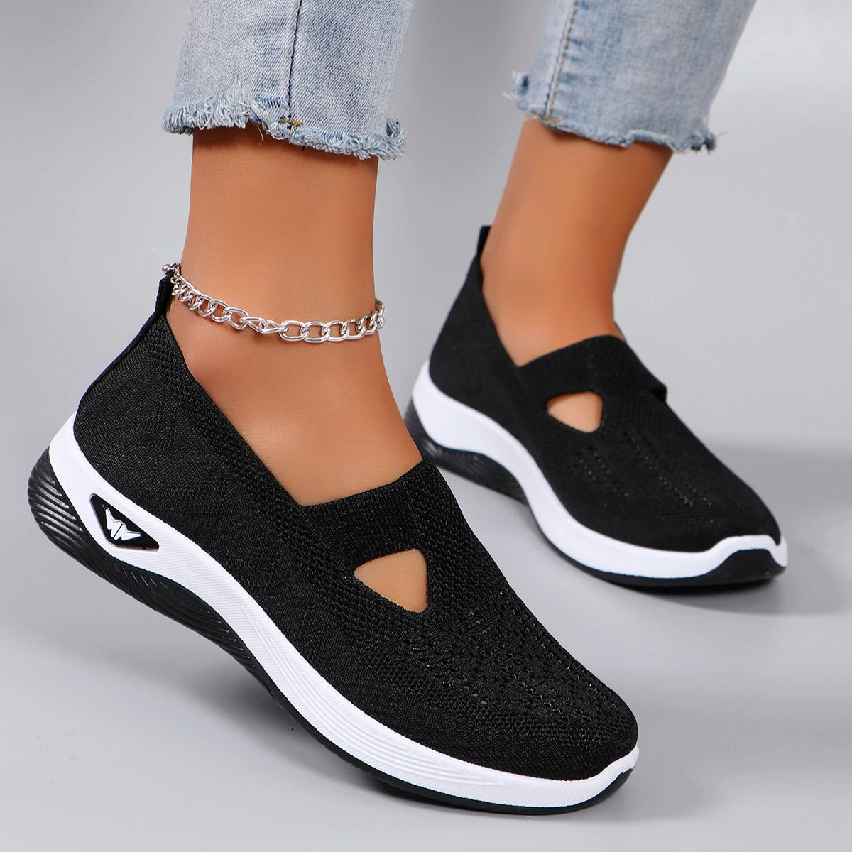 Spring Women's Sports Shoes – Breathable, Lightweight, Non-Slip, Wear-Resistant Casual Sneakers