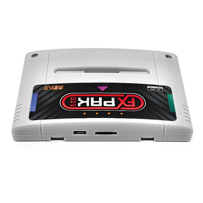 FXPAK Pro SD2 Rev X SNES Game Cartridge – 3000-in-1 16-Bit Retro Console Card for JP/EU/US with SA1 & DSP RPG Support