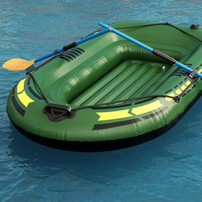 Foldable PVC Inflatable Fishing Boat – Portable Rafting & Fishing Boat for Adults