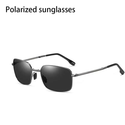 2023 Foldable Polarized Sunglasses – High-Quality Vintage Metal Frame UV400 for Men & Women