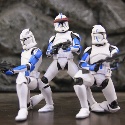Star Wars 6" Action Figures – 501st Legion ARC & ARF Troopers, Rex, Jesse, Bane, Denal, Tup, Dogma Clone Toy