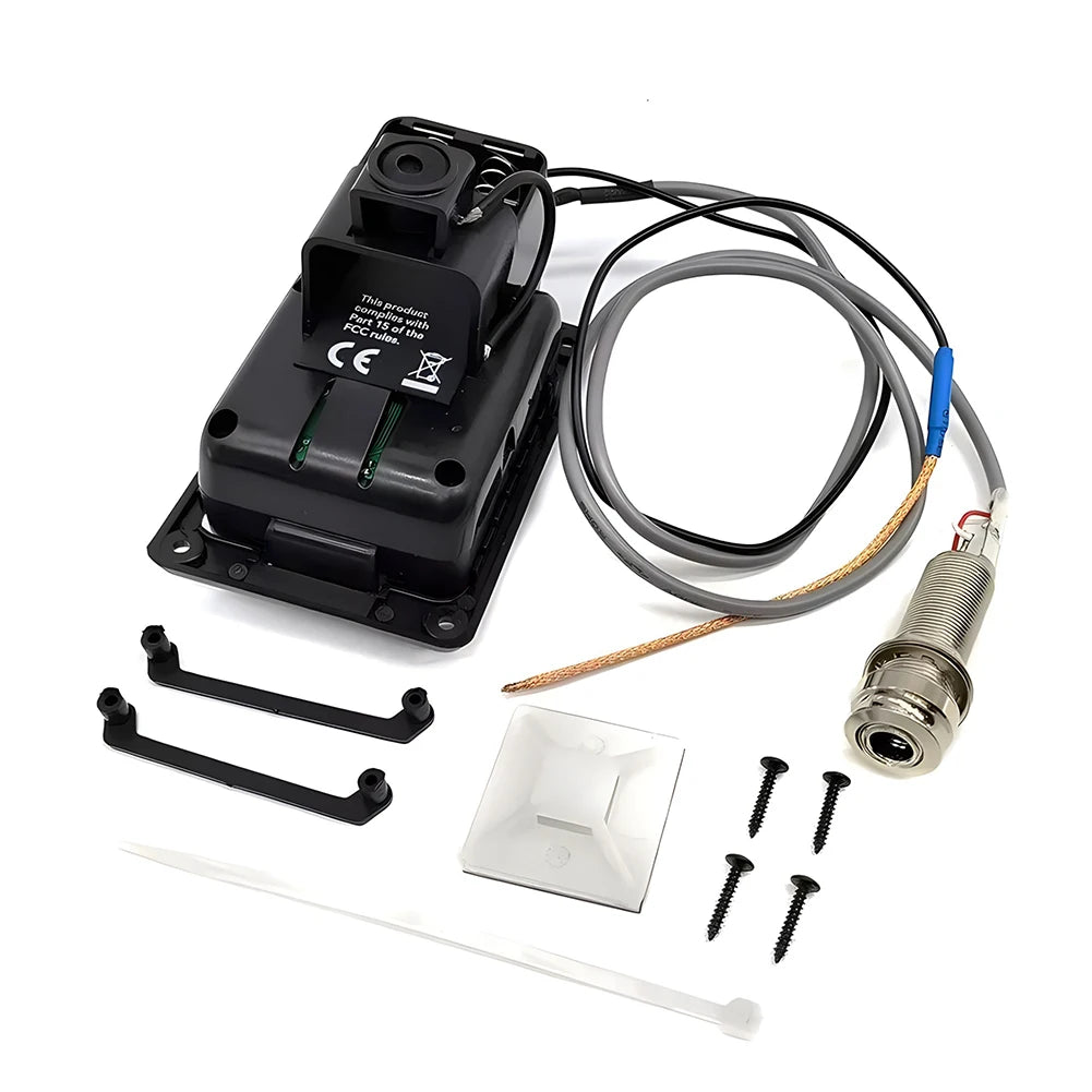 Compatible Fishman 301 Acoustic Guitar Pickup – Electric EQ Box with Preamp, Tuner & Amplifier Support