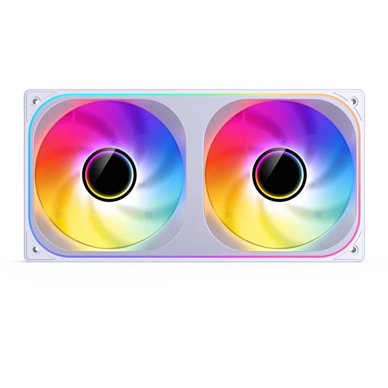 JONSBO ZB-120/240/360 ARGB Computer Case Fan — 12cm 5V 120mm PWM Water-Cooled Fan Kit with Forward/Reverse Rotation