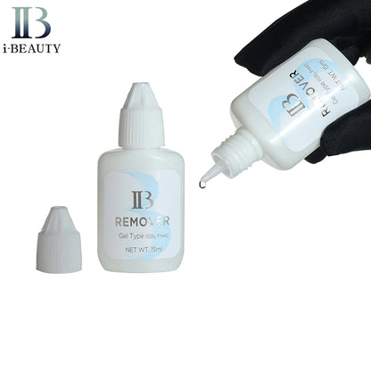 I Beauty 15ML Eyelash Extension Gel Remover — Clear Glue Remover for Professional Use