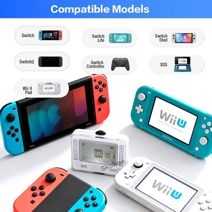 NFC Game Simulator Amiibo Emulator Card – Infinite Smart Swipe Reader for Switch, 3DS & Wii U Universal Gaming Accessories