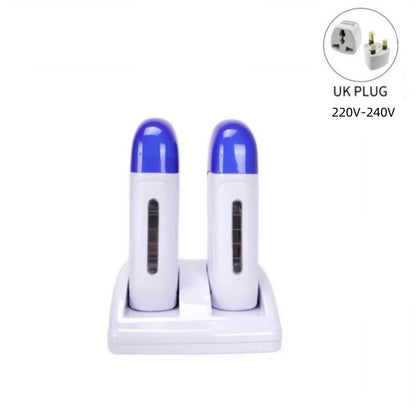 Double Roll-On Wax Warmer – Efficient Hair Removal Machine for Arms, Legs, Face & Body