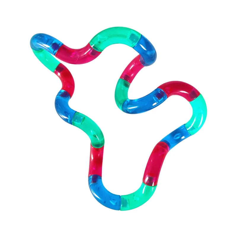 Tangle Fidget Rope Toy - Color Changing Stress Relief & Sensory Party Gift