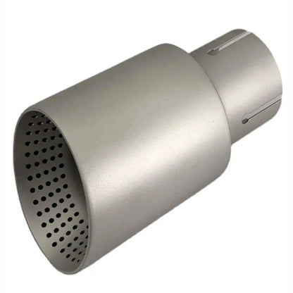 Genuine Matte 304 Stainless Steel Car Muffler Tip — Universal Exhaust Pipe Accessory