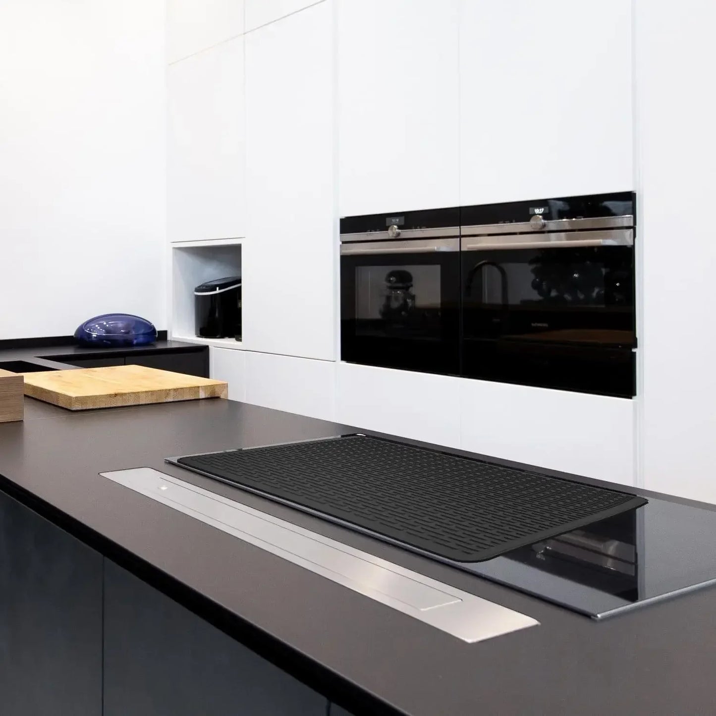 Large Silicone Stove Mat | Multifunctional Induction Stove Top Cover & Kitchen Drain Protector