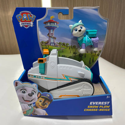 Paw Patrol Dino Rescue Rex Ryder Everest Vehicle Set - Collectible Action Figures and Rescue Toy Gift for Kids