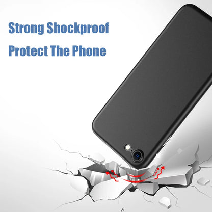 Ultra-Thin 0.3mm iPhone Case - Transparent Matte PP Full Cover for iPhone SE 2020, 6/6S Plus, 7, 8, X, XR, XS Max & 11 Pro