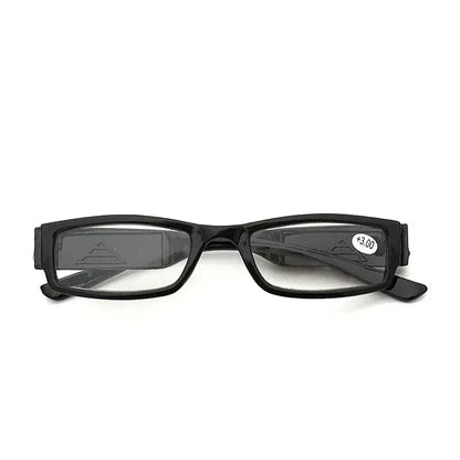 2021 LED Light Reading Glasses – Full Frame Fashion Eyewear for Men & Women, +1.0 to +4.0 Diopters