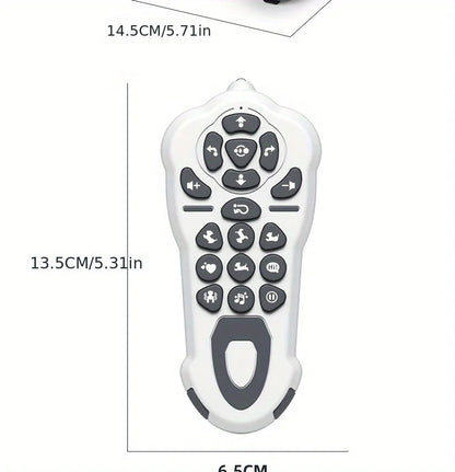 Intelligent Robot Dog Toy - Remote Control, Sing & Dance, Smart Interactive Programmable Puppy for Kids