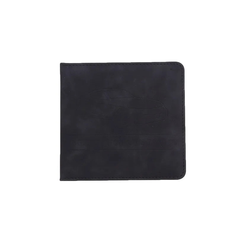 Car Registration & Insurance Holder – Leather Driving License Cover, Auto Documents Storage Bag & Credit Card Holder