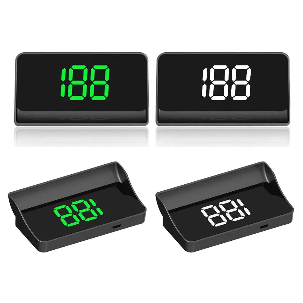 Car Head-Up HD Display GPS Speedometer – Digital HUD Windshield Projector for All Cars, Auto Electronics Accessory