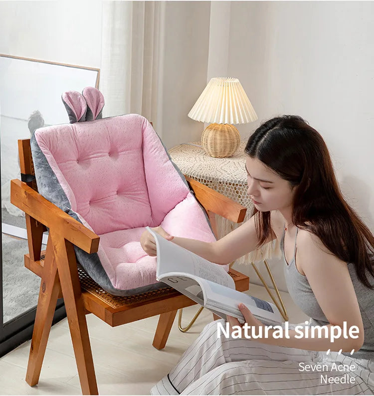 Soft Cartoon One-Piece Cushion – Super Soft Office & Car Seat Pillow for Students, Sedentary Comfort, Home Decor