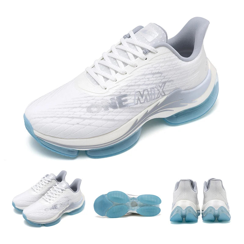 ONEMIX Women's Air Cushion Running Shoes - Lightweight Breathable Mesh Sneakers for Outdoor & Fitness