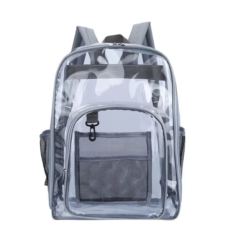 Transparent Shoulder Bag | Unisex Large Capacity Waterproof Multifunctional Backpack for Men & Women