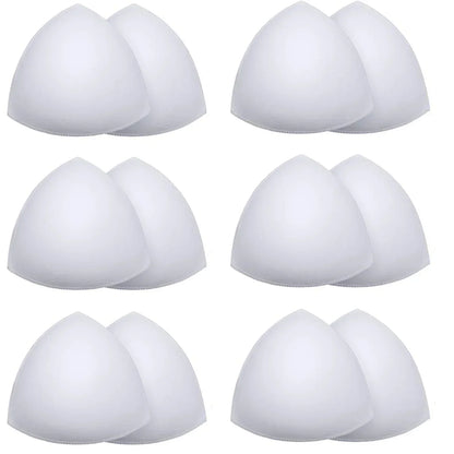 Triangle Push Up Bra Pads for Women – Invisible Bikini & Swimsuit Breast Enhancer Inserts (2–20 Pack)