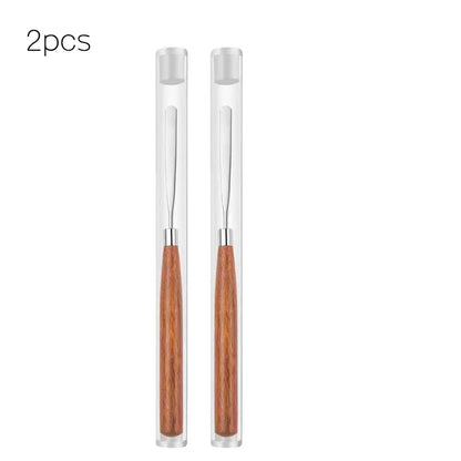 Stainless Steel Nail Art Spatula - Metal Mixing Stick for Pigments, Makeup and Manicure DIY Tools