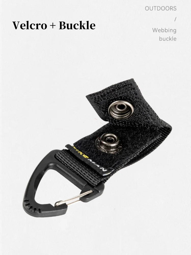 Outdoor Tactical Carabiner – Multifunctional Triangle Keychain Buckle