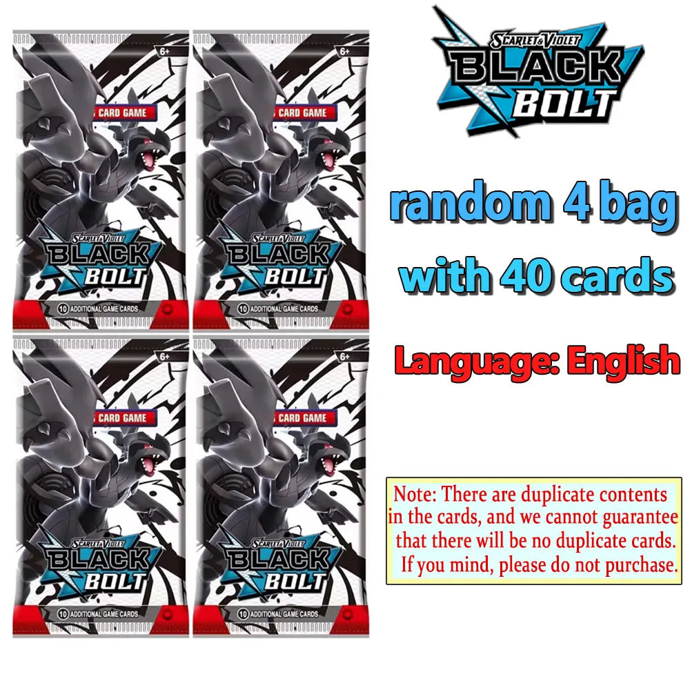 360-Piece Pokémon Trading Card Game Set - Destined Rivals, Prismatic Evolutions, Black Bolt, Scarlet & Violet 151 and Ultra Prism Booster Cards
