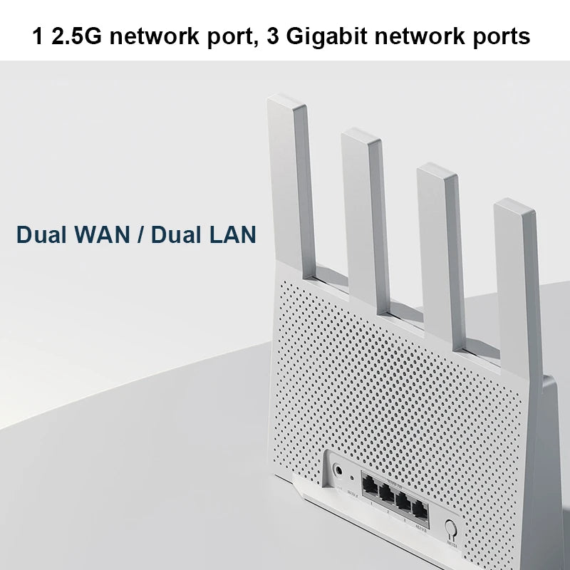 Xiaomi BE3600 WiFi 7 Router - Dual-Band 3570Mbps 2.5G MLO Mesh Network Router with Mi Home App Support