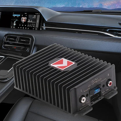 Car DSP Amplifier Hi-Fi Audio Booster - 4*80W Digital Sound Processor for Android, Speaker, Subwoofer & Car Radio Stereo