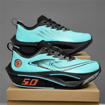 New Style Unisex Sports Running Shoes – Comfortable & Breathable Outdoor Walking Shoes for Men & Women, Size 10