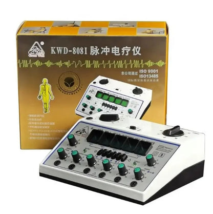 Electro Acupuncture Stimulator KWD808-I – Nerve & Muscle Therapy, 6 Waveforms, 6 Output EMS Massager